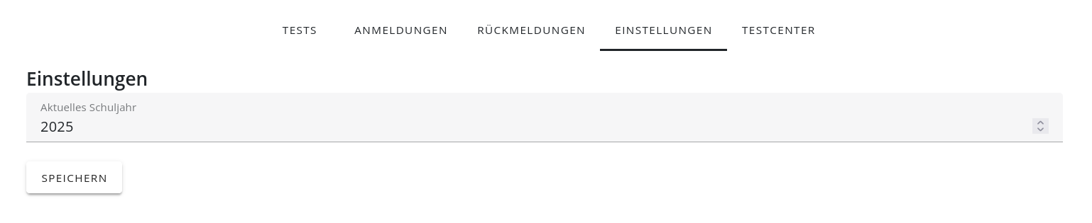 'Einstellungen'-Tab BKT-Manager Administration